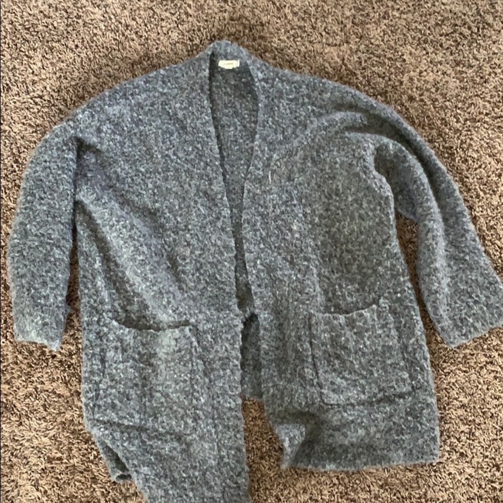 Grey oversized comfy sweater